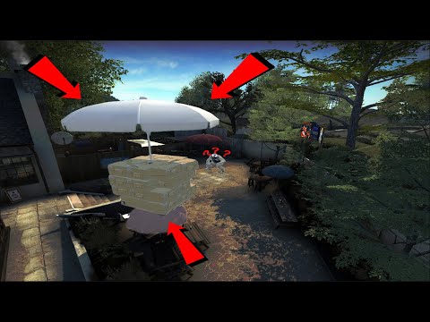 перевоплощаемся в предметы и убегаем от маньяка в CS:GO