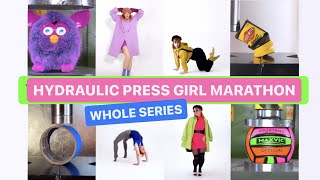 HYDRAULIC PRESS GIRL INTERPRETIVE DANCE MARATHON