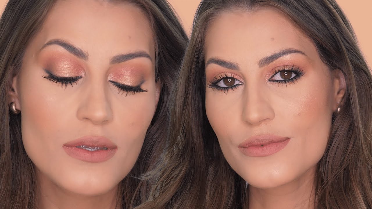 MAQUIAGEM SUPER FÁCIL Para quem não tem habilidade na maquiagem