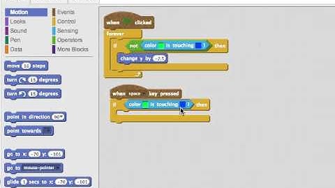 A Jumping Sprite: Programming in Scratch 2.0