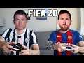 CRISTIANO RONALDO PLAYS FIFA 20 WITH LIONEL MESSI