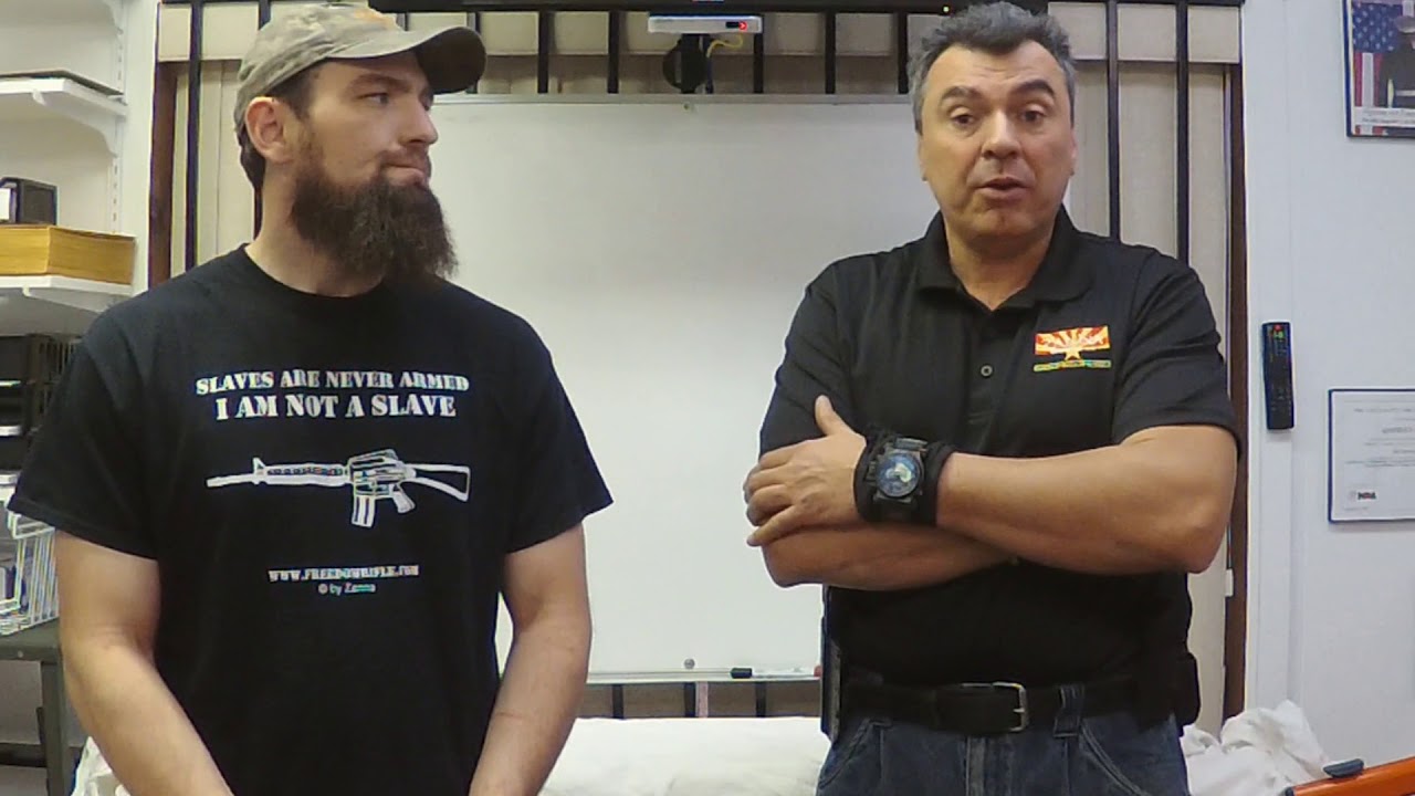01/27/2018 AZ CCW class in Havasu AZ with Against All Enemies - YouTube
