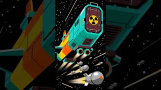 Project Orion Nuclear Mars Ship #space #education