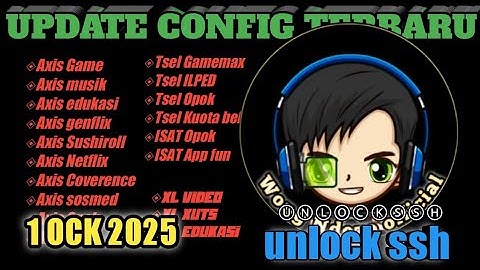 UPDATE CONFIG HC | AXIS GAME, XL, TELKOMSEL, BYU, INDOSAT || 1 OKTOBER 2025