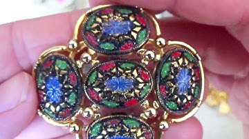 Великолепные Винтажные Броши! МНОГО Винтажных Находок  Украшения, Колье
