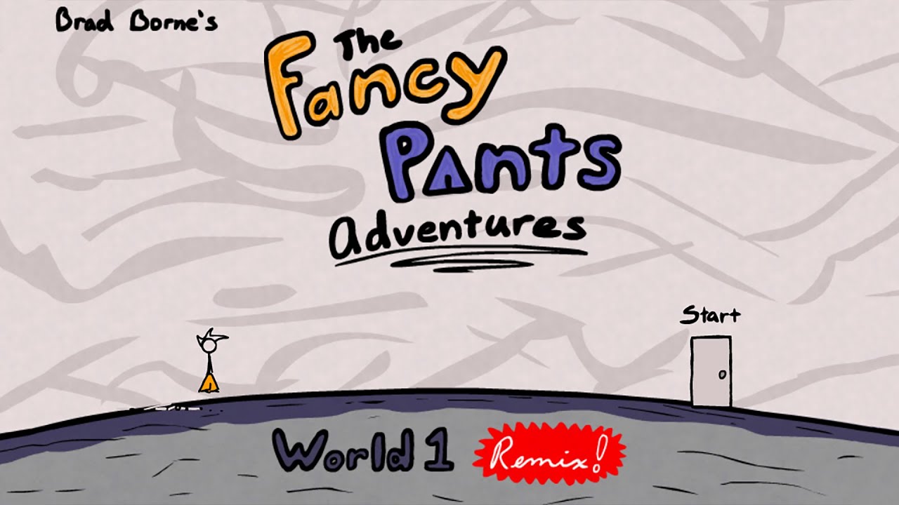 The Fancy Pants Adventure World 1 Remix Gameplay Part 2  Pencil Boss   YouTube