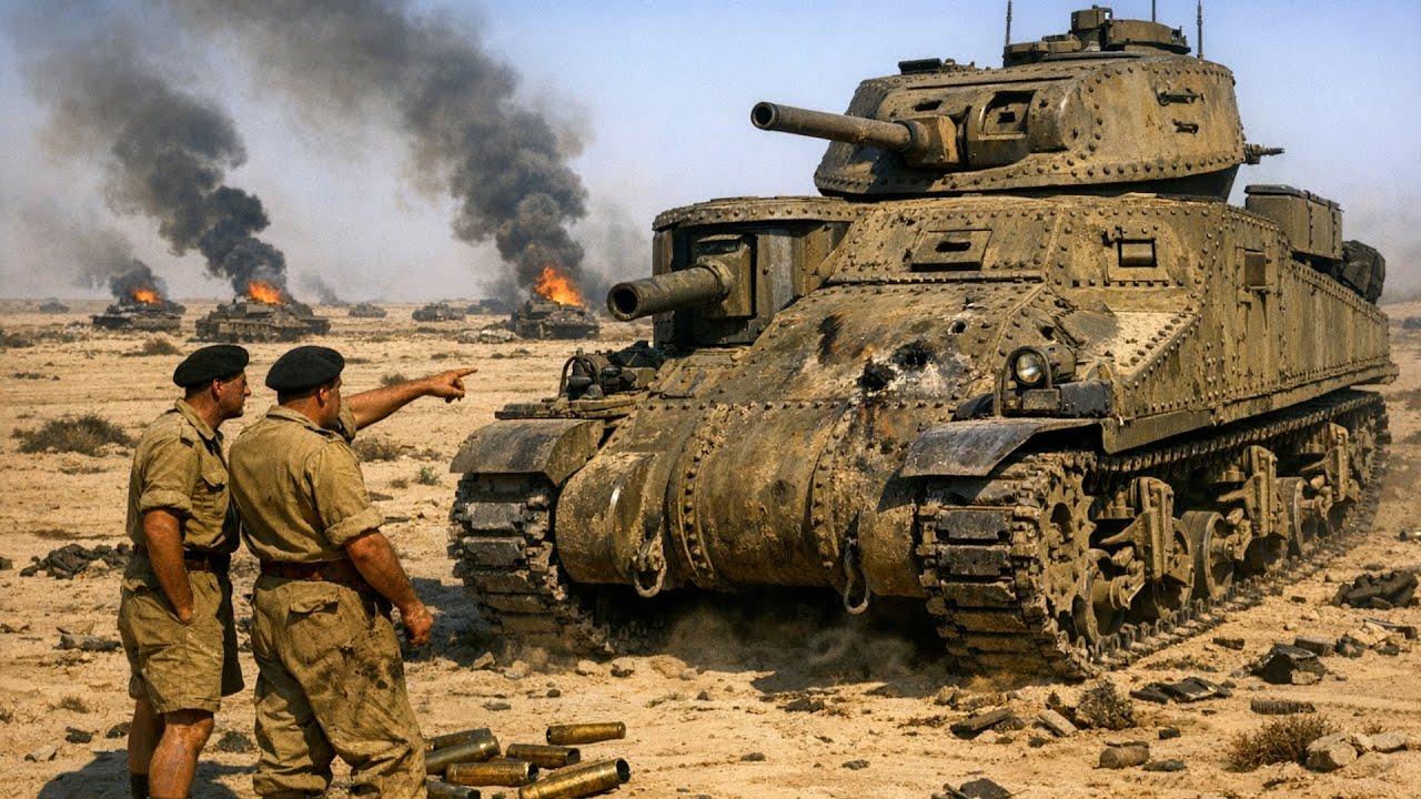 British Generals Called It a "Cardboard Tank" Then It Destroyed 60 Panzers at El Alamein
