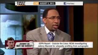 Johnny Manziel Under Investigation      ESPN First Take