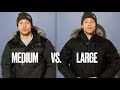 The North Face Gotham 3, Complete Size Video: Medium vs. Large