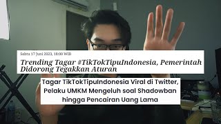 UMKM Marah  TikTok Tipu Indonesia  Shadowban & Pencairan Dana Lama  TikTokTipuIndonesia