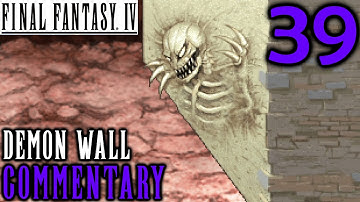 Final Fantasy IV Walkthrough Part 39 - Demon Wall Boss Battle: Race Against Time