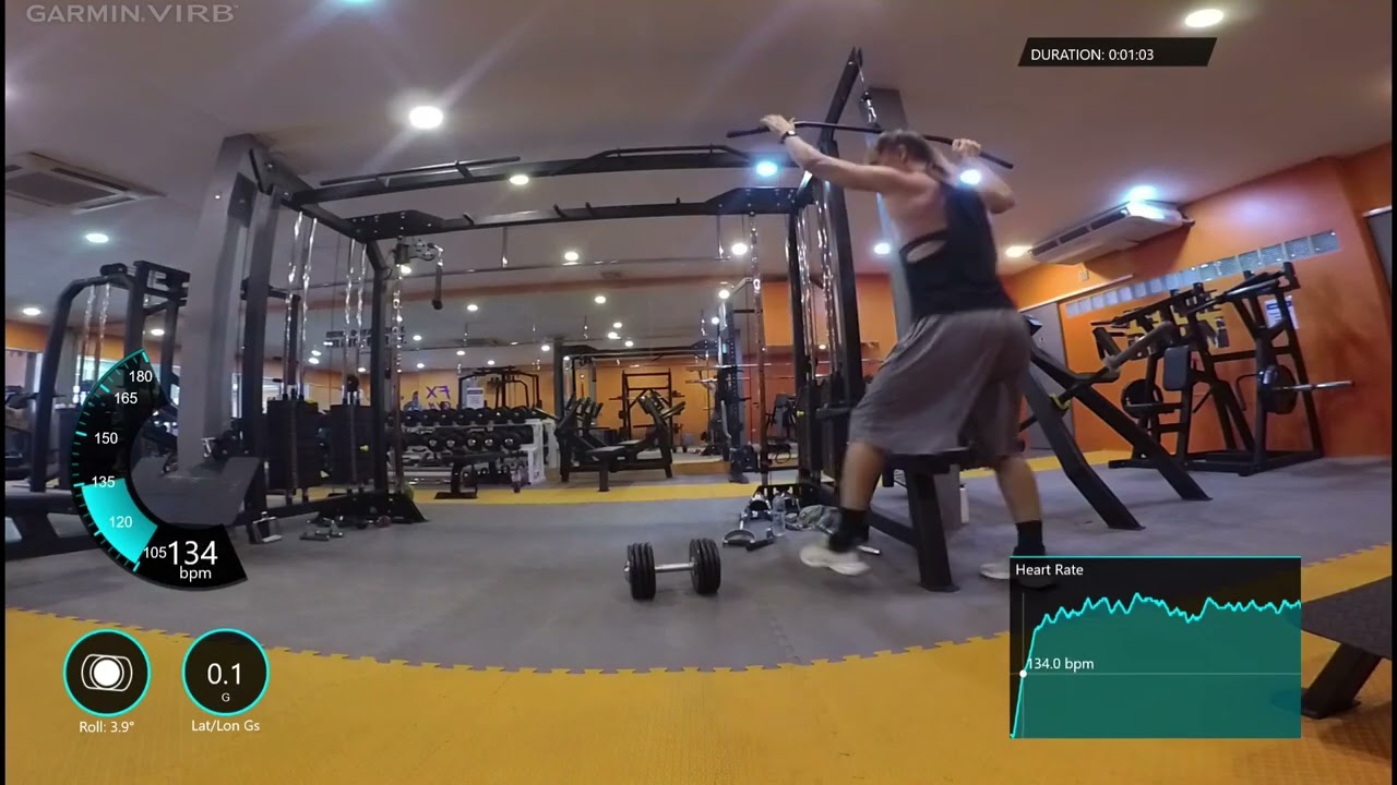 Gym challenge of our Action Sports Championship 2022 by coach Toby