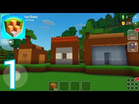 Block Craft 3D: Building Game - Gameplay Walkthrough Part 1 (iOs, Android)