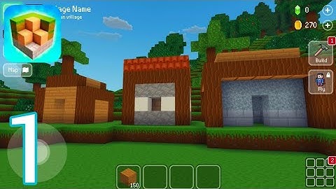 Block Craft 3D: Building Game - Gameplay Walkthrough Part 1 (iOs, Android)