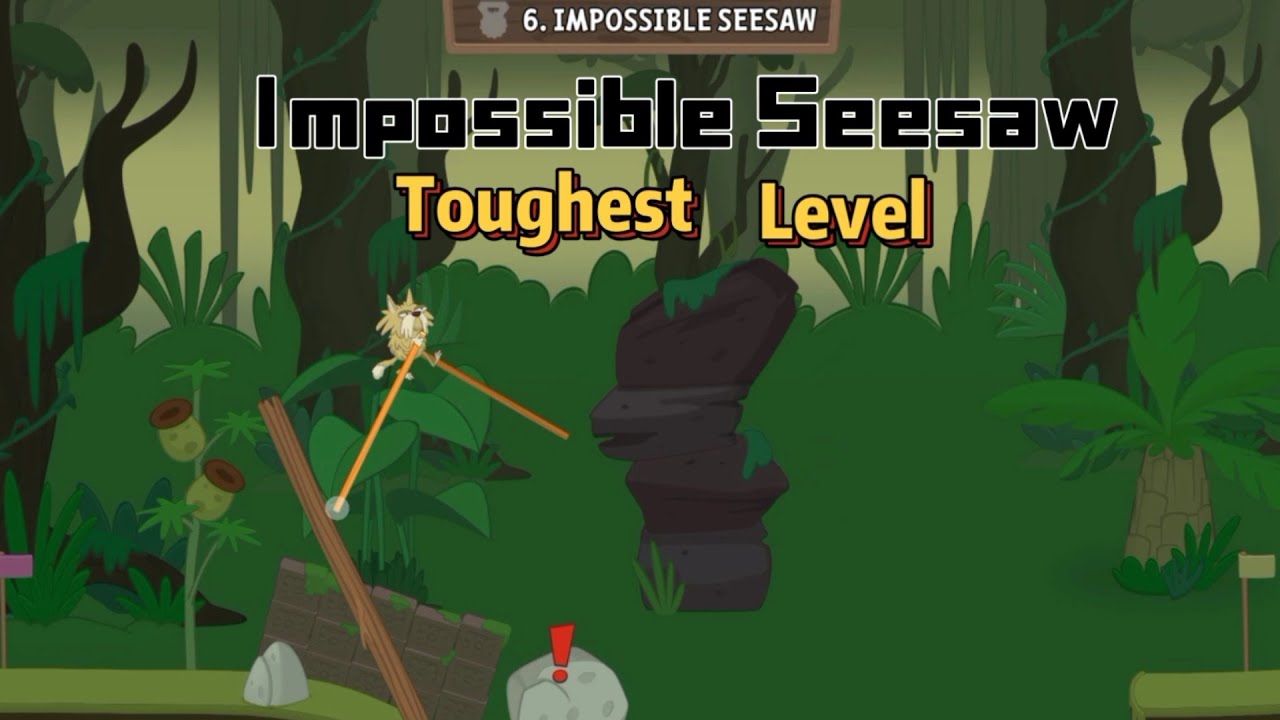 Walk Master Classic challenge 6 Impossible Seesaw.