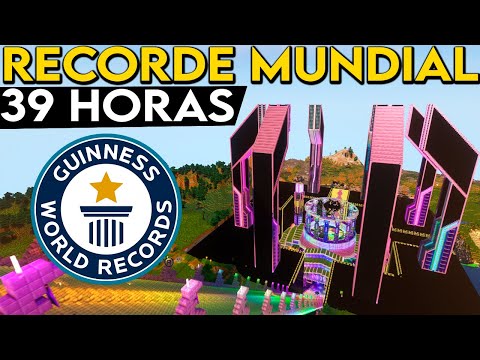 Minecraft AO VIVO - 39 HORAS de LIVE RECORDE MUNDIAL (PARTE 1/4 GRAVADA)