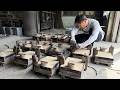 The Process of Making the Forbidden Mirror of Japan. The Last Remaining Japanese Mirror Master.