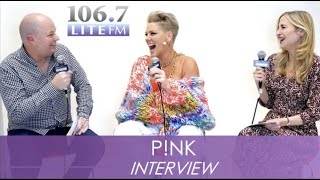 P!NK On New Album ‘Trustfall,’ Helping Her Children Deal With Anxiety, Writing Songs And More!