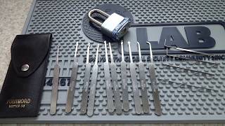 SouthOrd MPXS-14 - 14 Piece Lock Pick Set - Metal Handles