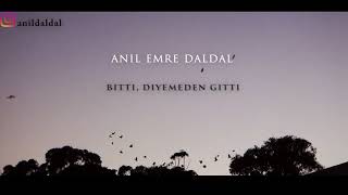 Anıl Emre Daldal - Bitti, Diyemeden  Gitti