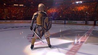 Golden Knights open SCF Game 5 with amazing pregame show