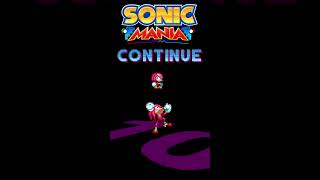 Evolution Of Knuckles Continue Screens