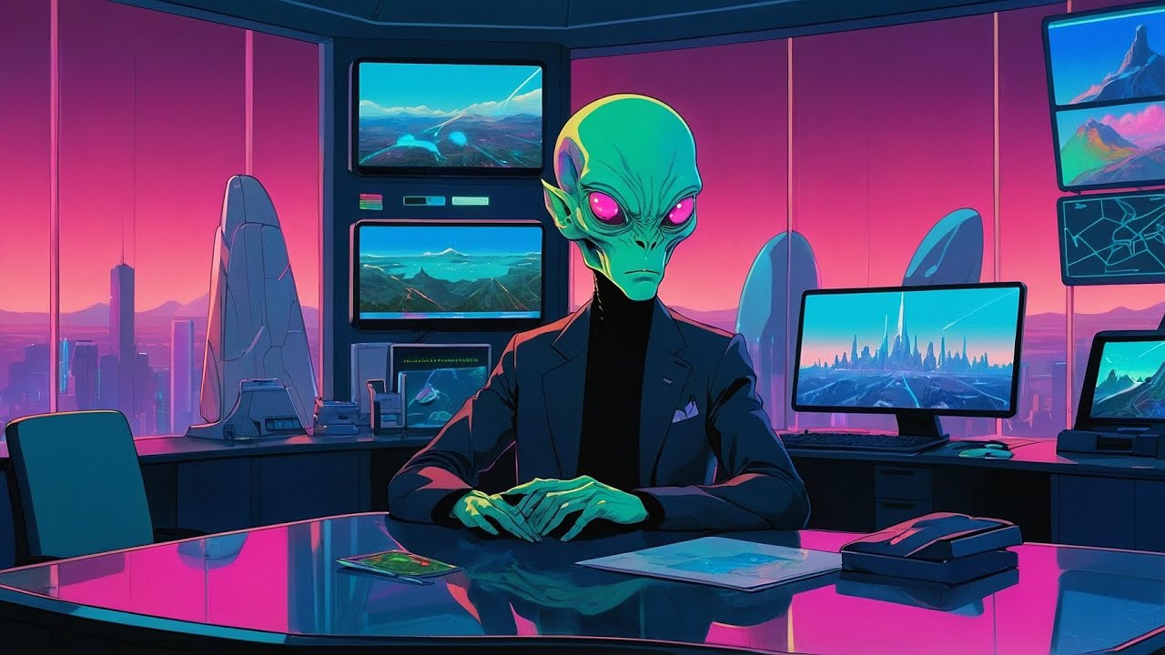 Human Customer Service Rep At An Alien Time Travel Agency Saves The Day ...