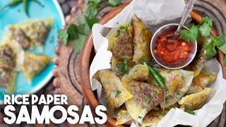 Rice Paper Samosas Gluten Free Kravings