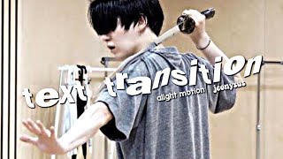 create your own text overlay ! text transition & how to use overlay [ 𝗮𝗹𝗶𝗴𝗵𝘁 𝗺𝗼𝘁𝗶𝗼𝗻 ] screenshot 4