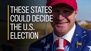 These states could decide the U.S. election