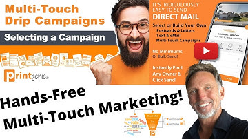 How to build & send Automatic Drip Campaigns that include Mailers, Texts & Email