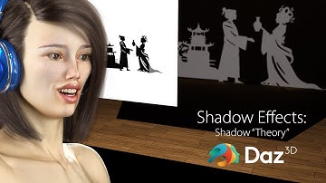 Daz Studio pro Tips: Creating different shadows and Shadow "theory"