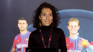 Dra. Sandra Mechó at FCB Sports Tomorrow Congress