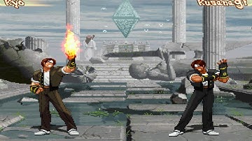 Kyo Kusanagi Vs Kusanagi || Capcom Vs Snk || Real Vs Evil Self Series || Abnormal Fighting