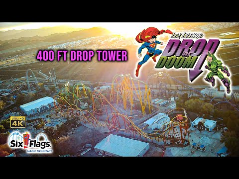 Video: Lex Luthor: Drop of Doom by Six Flags Magic Mountain