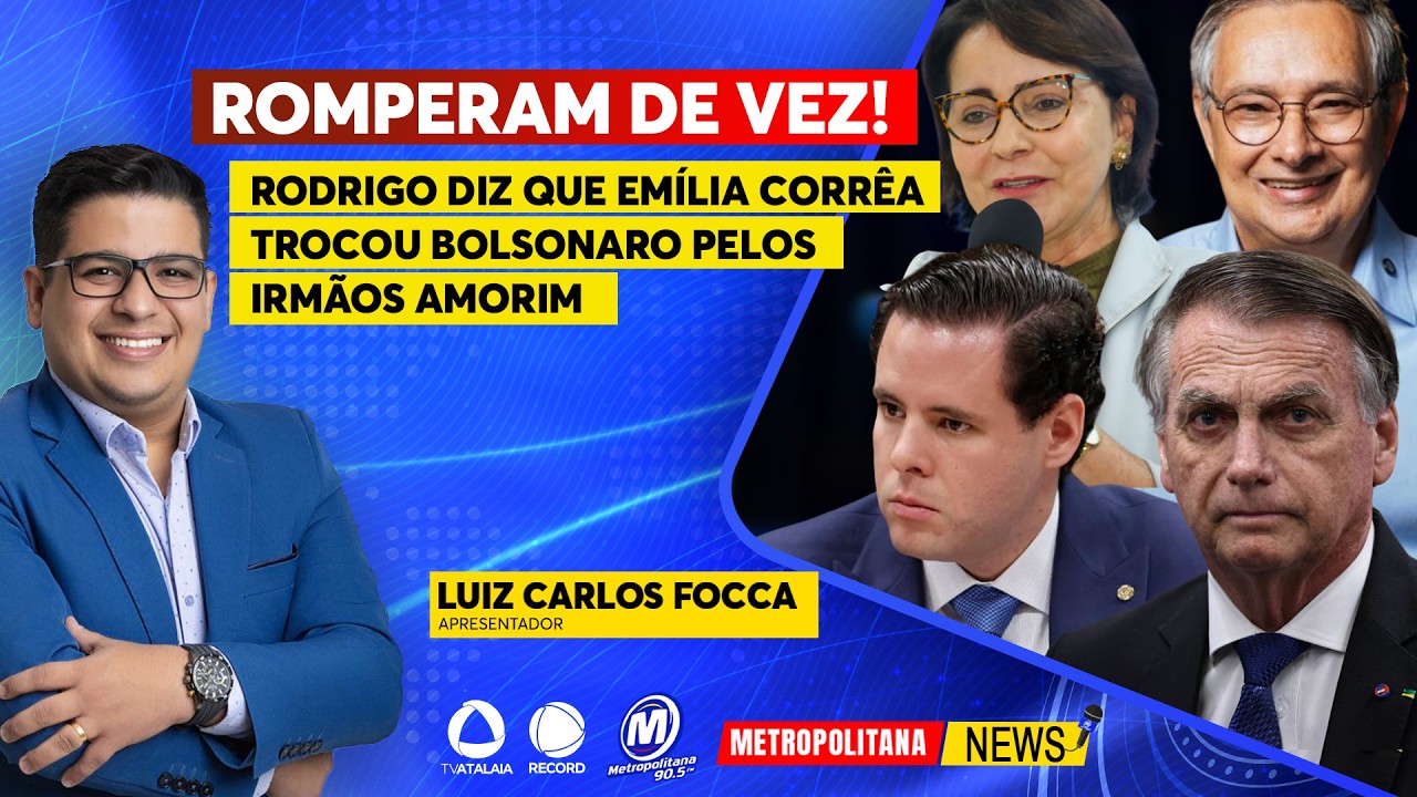 🔥VALMIR sentiu com a entrada de RICARDO na disputa pelo Governo? FOCCA OPINA AGORA!