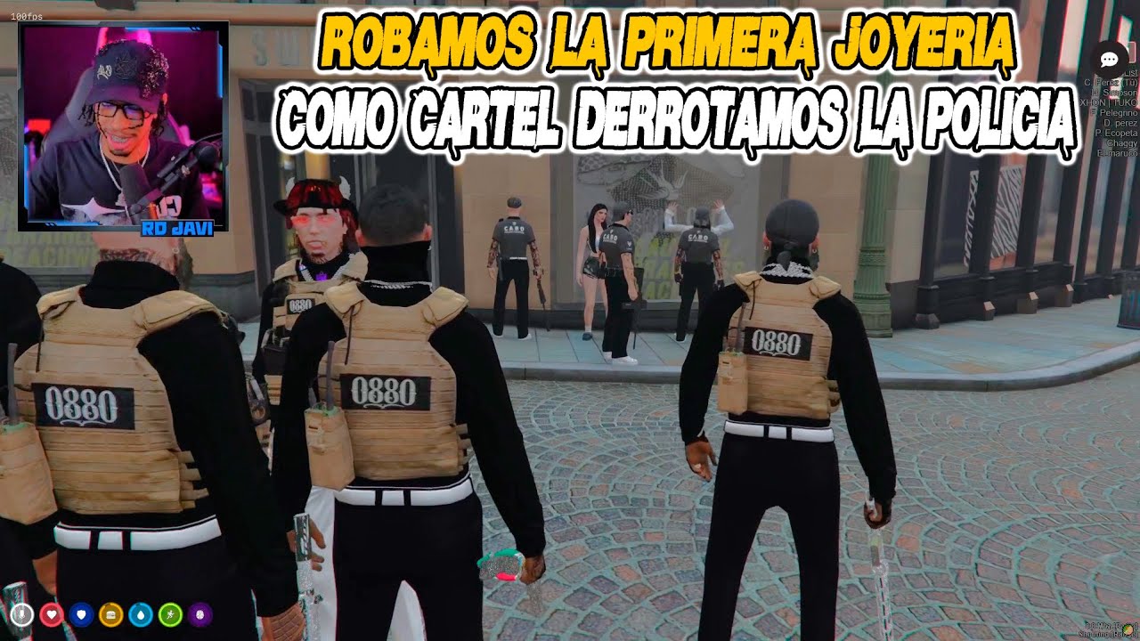 RDJavi Robamos la Primera Joyeria Como Cartel Derrotamos la Policia