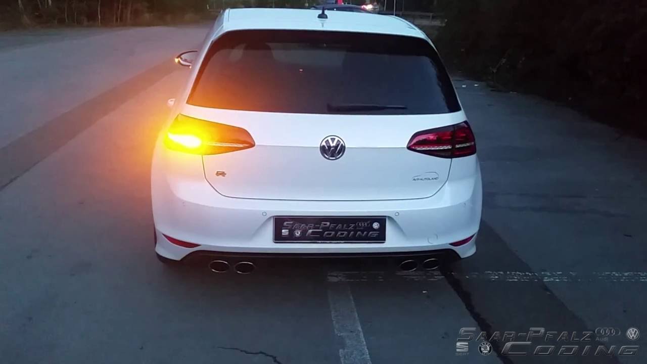 VW Golf 7 Codieren: Licht, Coming Home, Blinker, US-Standlicht