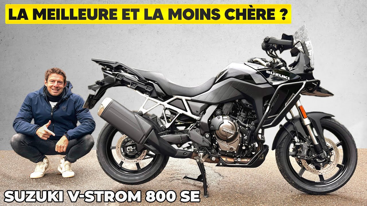 Essai Suzuki V-Strom 800 SE – La MEILLEURE et la MOINS chère ?