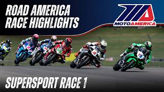 Supersport Race 1 at Road America 2026 - HIGHLIGHTS | MotoAmerica