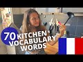 Kitchen vocabulary in french  70 words basic to advanced