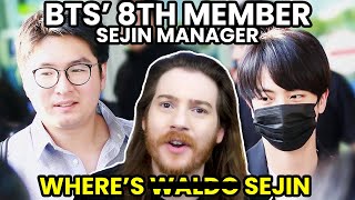 BTS: Sejin Manager - The 8th Member REACTION!