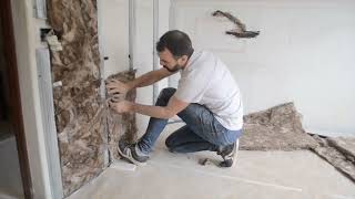Cómo Montar Un Trasdosado De Drywall Con Omegas Para Nivelar Una Pared