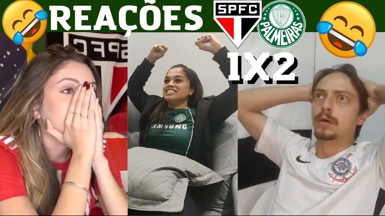 🤣 VAMOS RIR! REAÇÕES DIVERSAS SÃO PAULO 1 X 2 PALMEIRAS VIDEO IMPERDÍVEL SUPER LEGAL CONFIRA!