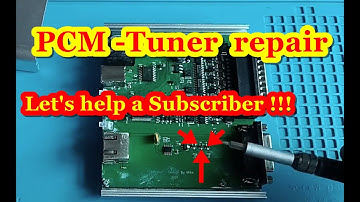 PCM-Tuner repair. these Transistors mounted wrongly by the Manufacturer must be changed !!!