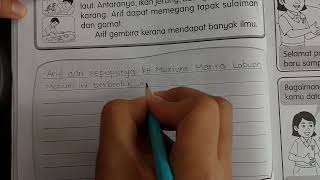 BUKU AKTIVITI BAHASA MELAYU TAHUN 1 JILID 1 MUKA SURAT 22 KPM