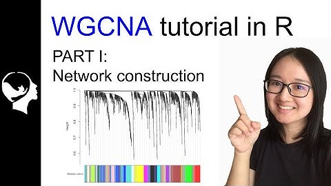 Weighted correlation network analysis (WGCNA) tutorial in R| PART I