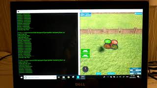 Flying drone with python