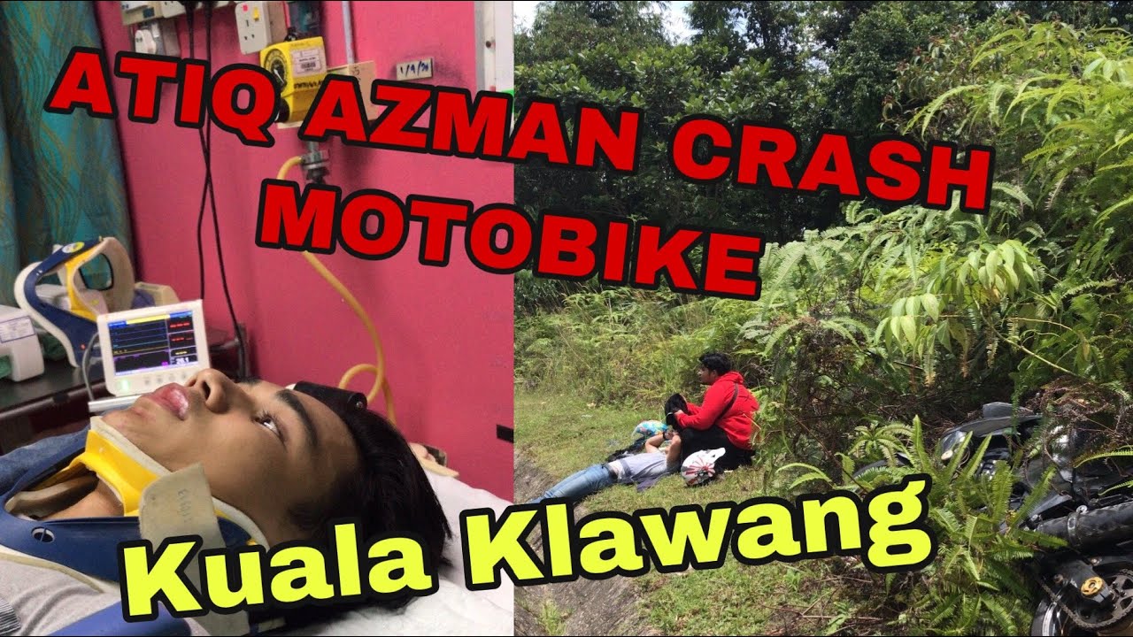 Atiq Azman Crash konvoi Kuala Klawang - YouTube
