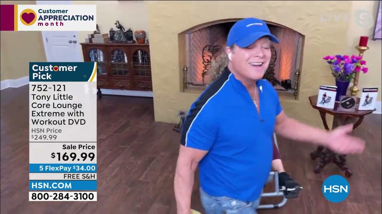 Tony Little Core Lounge Extreme with Workout DVD YouTube
